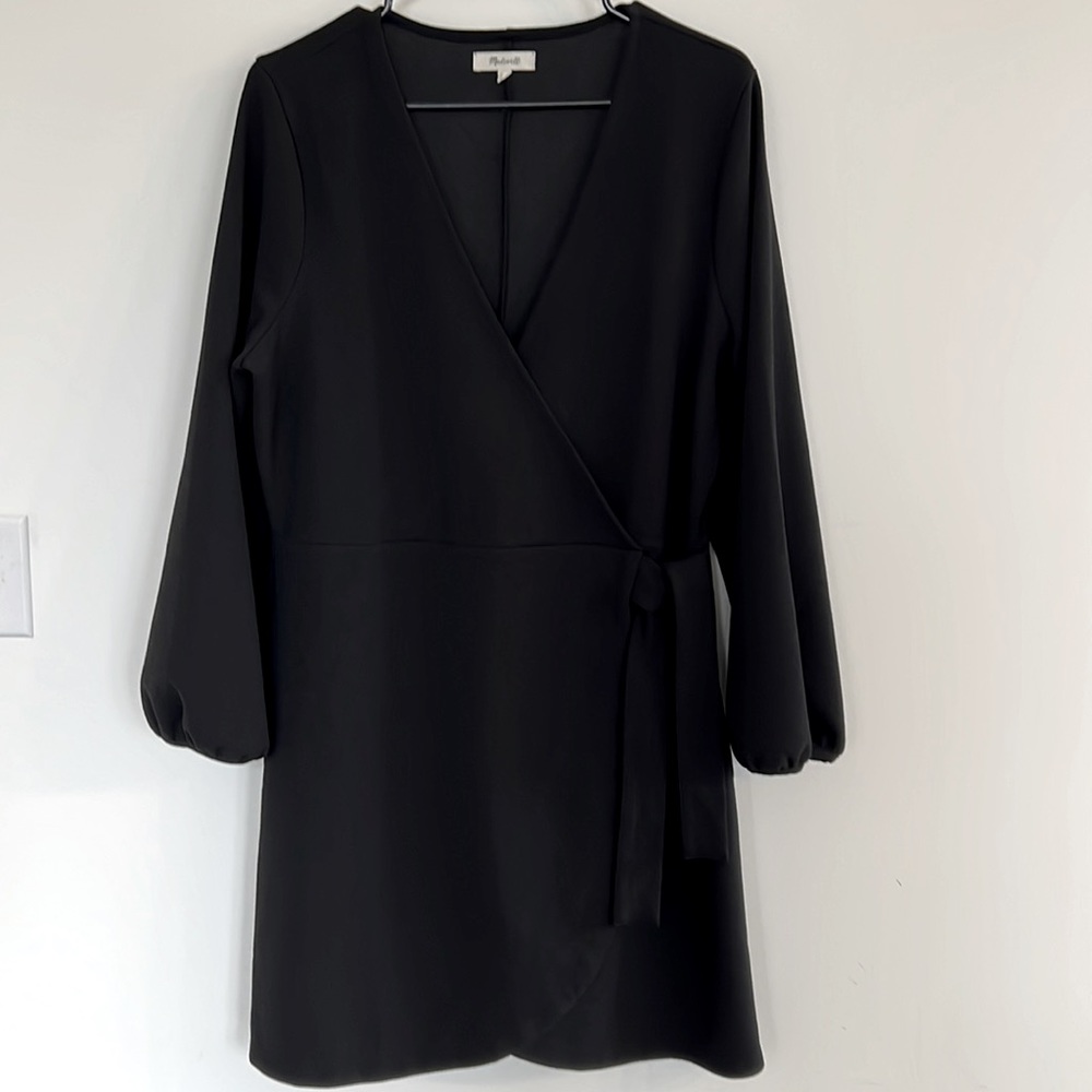 Madewell Faux Wrap (v-neck) Dress - XL